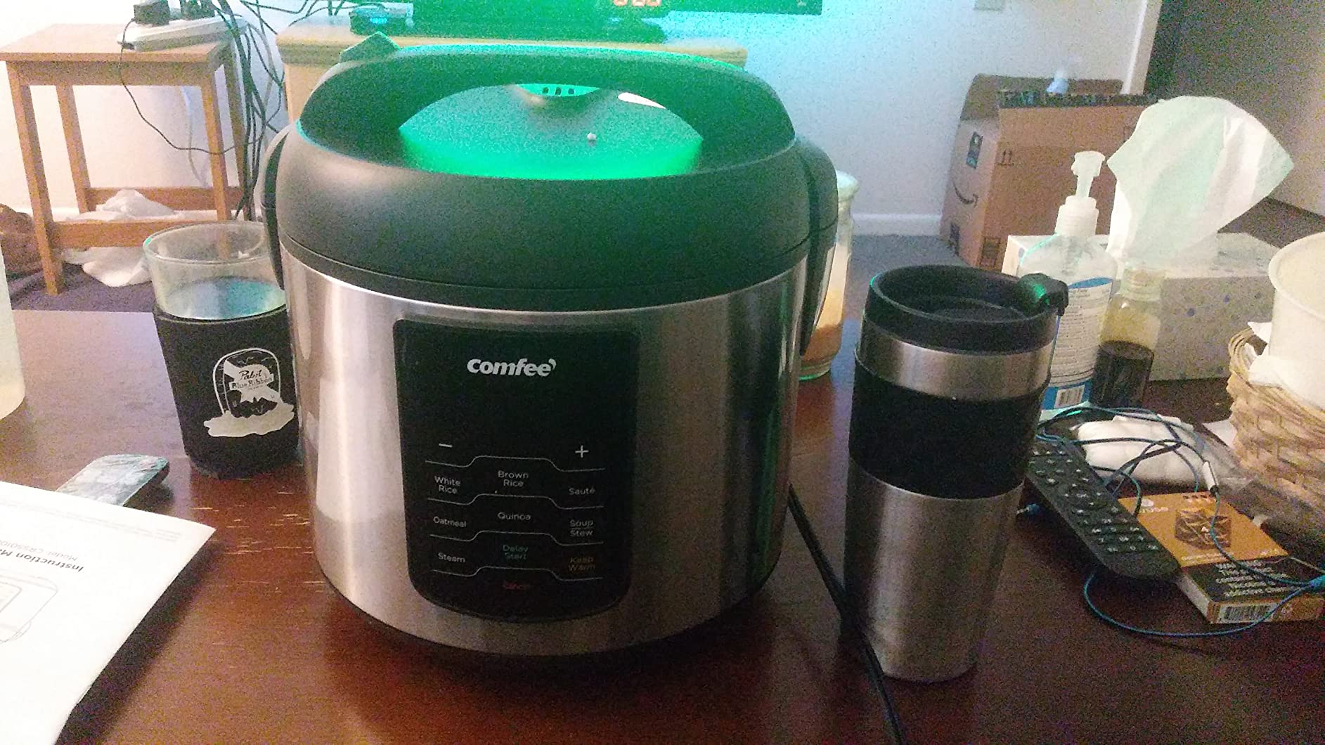 COMFEE' Large Rice Cooker with 8-Functions, 10-Cups Uncooked Rice customer photo 2