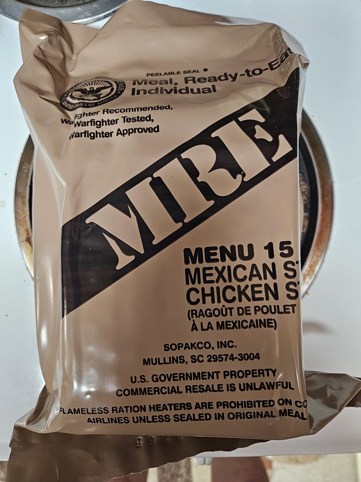 Ameriqual 24ct US Military Surplus MRE Meals Ready to Eat 2021 Inspect A+B Case Bundle Menus 1-24 customer photo 1