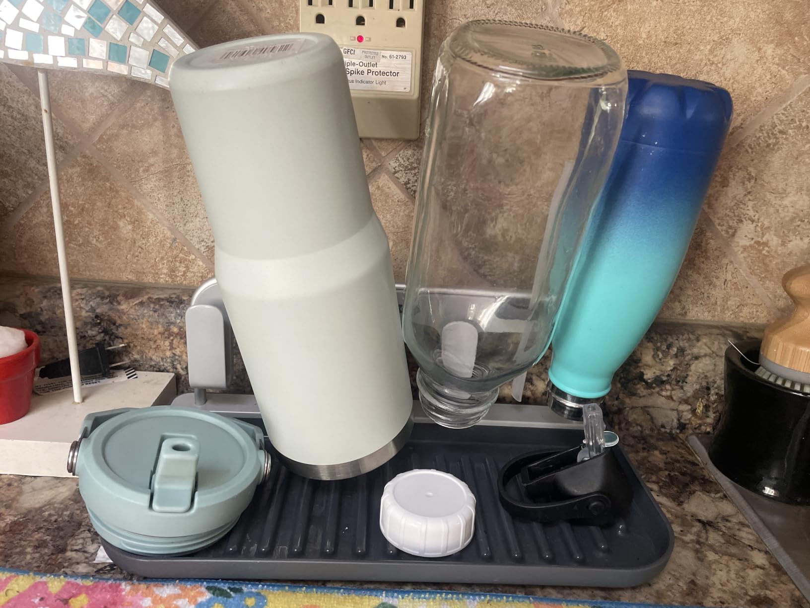 OXO Good Grips Aluminum Frame Bottle Drying Rack customer photo 2