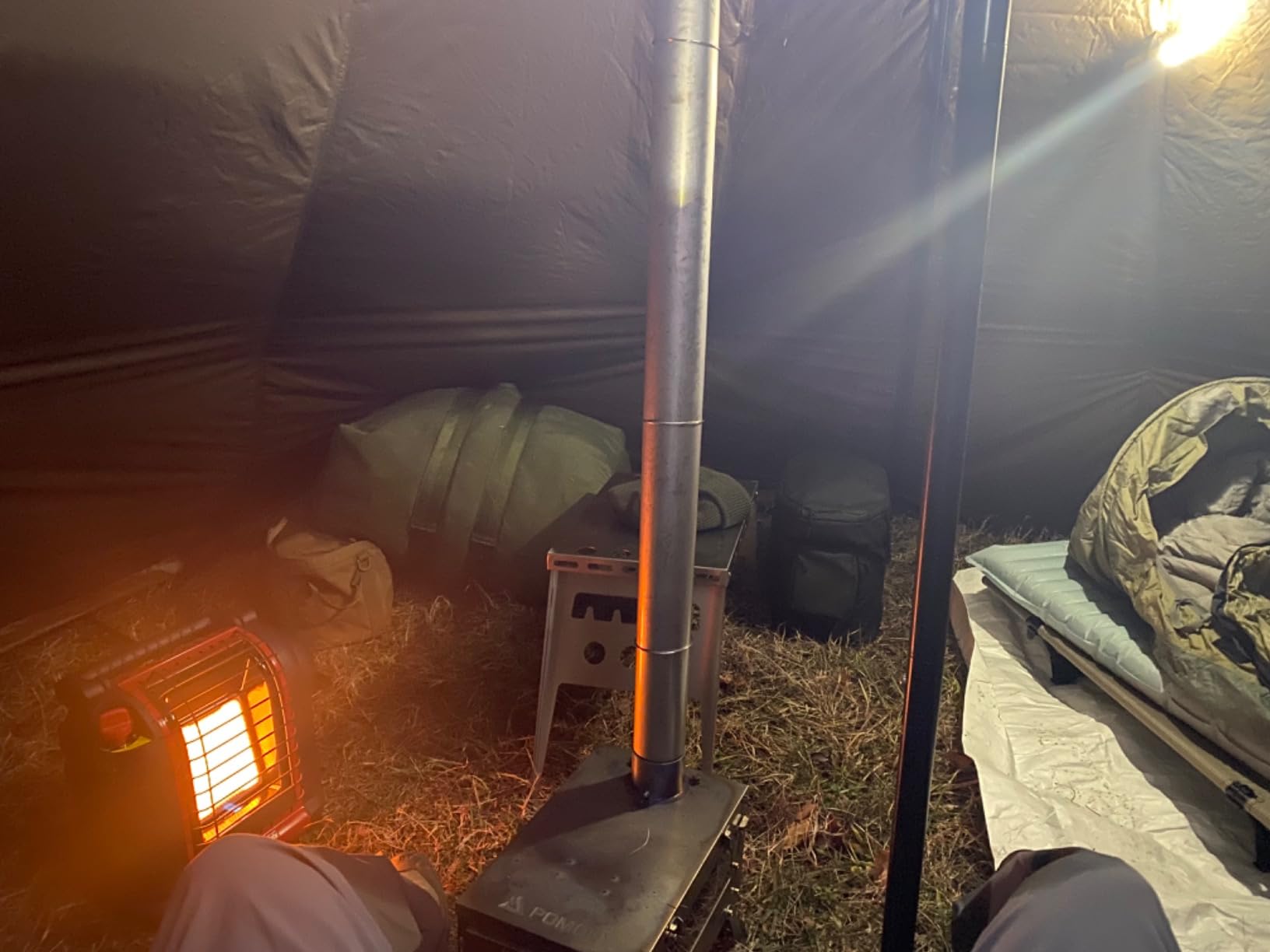 OneTigris Rock Fortress Hot Tent with Stove Jack, 4 Season, 4-6 Person Tipi for Camping, Backpacking, Hunting, Fishing - Waterproof, Wind-Proof customer photo 2