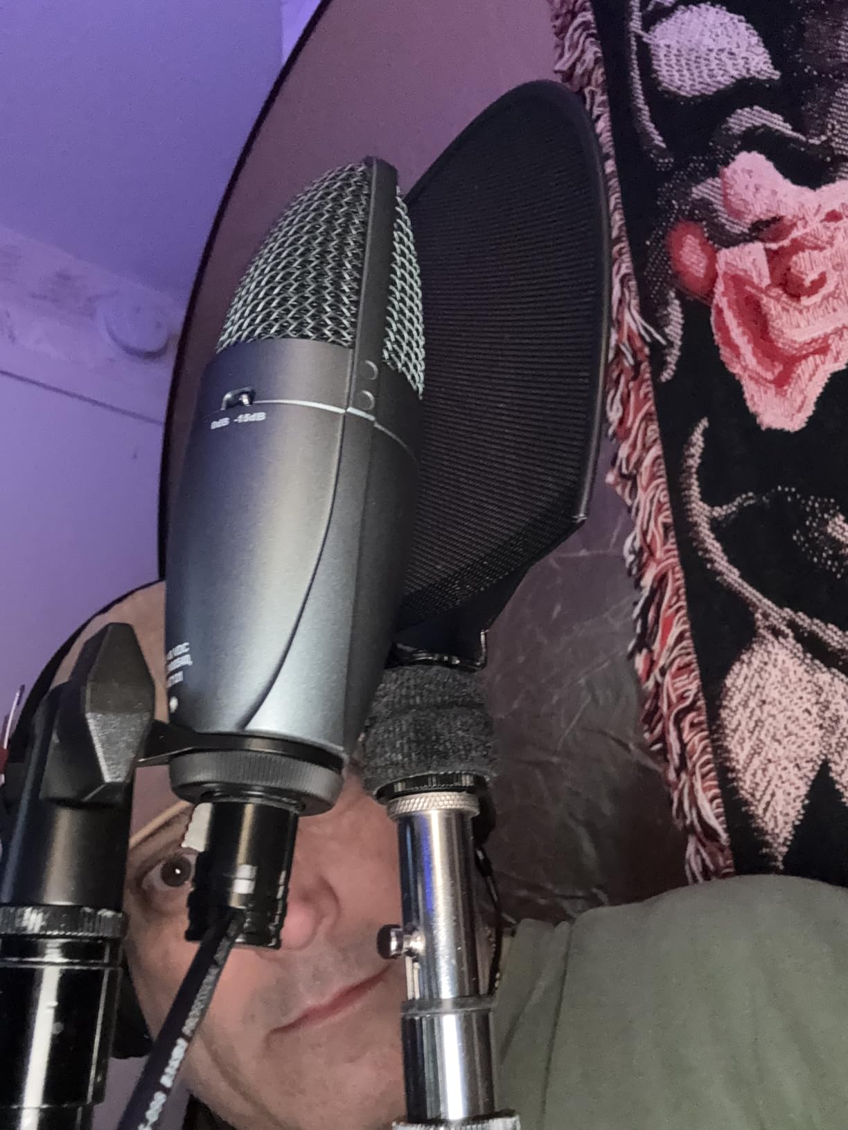 512 Audio by Warm Audio 512-POP Professional Metal Pop Filter w Gooseneck Clamp customer photo 1