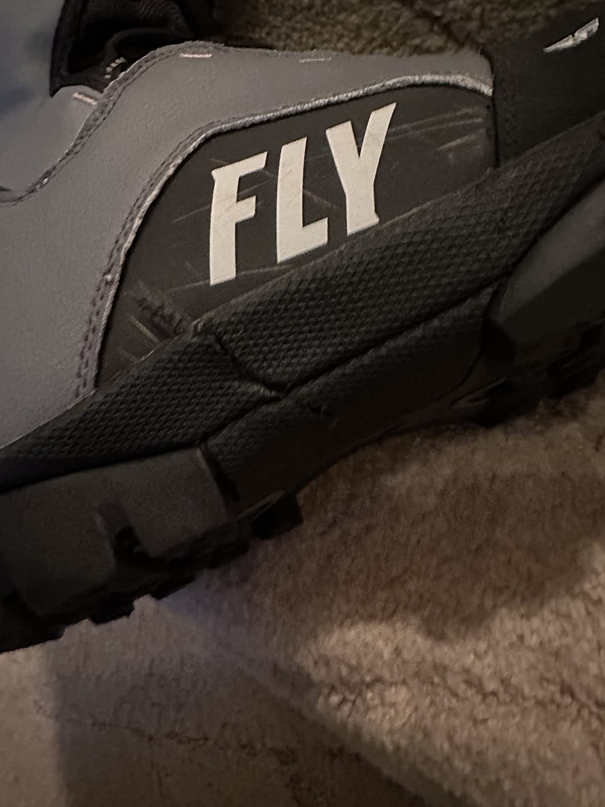 Fly Racing Marker Snow Boot (Black/Grey, 10) customer photo 2