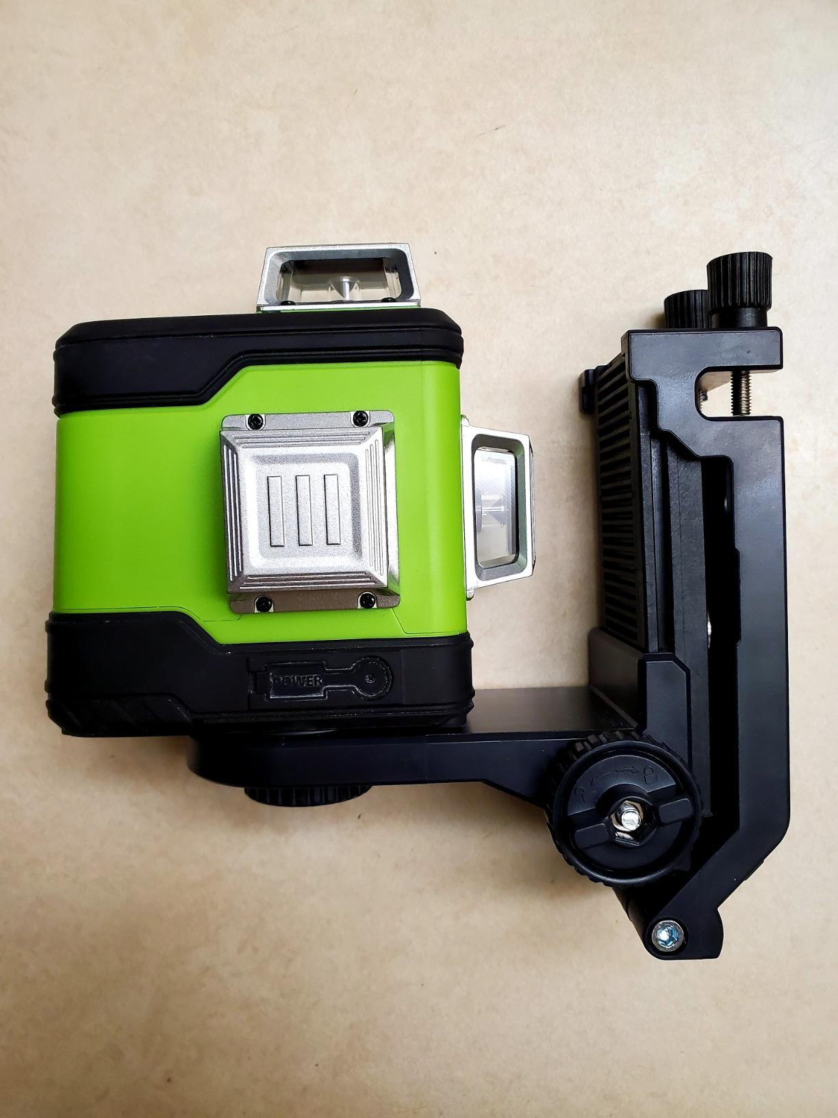 Huepar Laser Level 360 Self Leveling, Rechargeable Green Laser 4x360 Cross Line Lazer Leveler 4D Level Laser Tool for Construction with Two Li-ion Batteries, Magnetic Bracket & Hard Carry Case - LS04CG customer photo 2