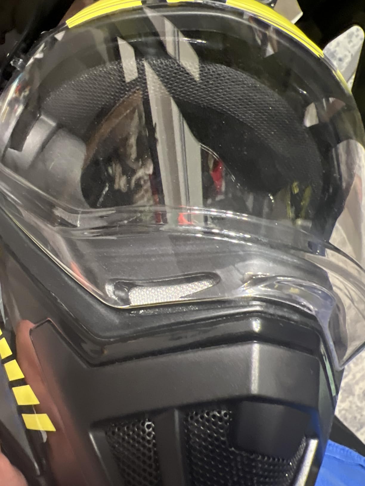 TRIANGLE Dual Sport Motorcycle Helmet DOT Approved, ADV ATV Dirt Bike customer photo 1