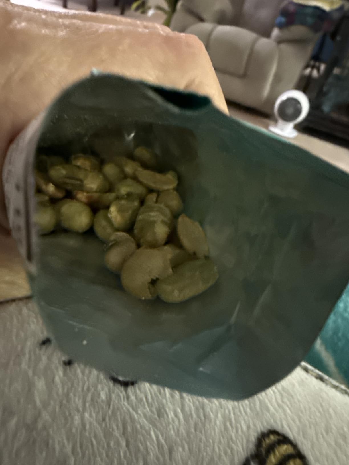 The Only Bean Crunchy Dry Roasted Edamame Snacks (Sea Salt), Healthy High Protein(11g) Keto Food, Low Carb Gluten Free Office Vegan Food 100 Calorie Snack Pack, 0.9oz 10 Pack customer photo 1