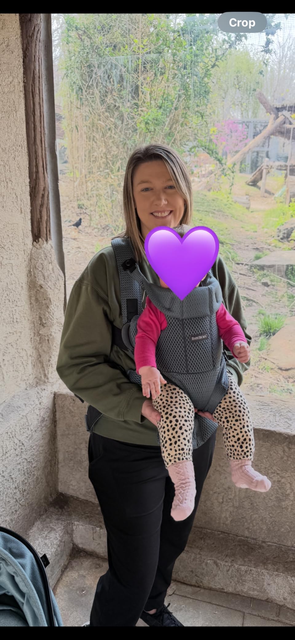 BabyBjorn Baby Carrier Free, 3D Mesh, Dusty Pink customer photo 2