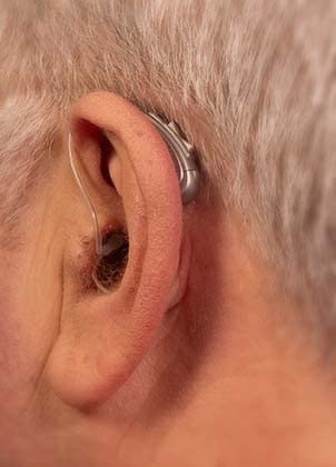 EarCentric EasyCharge Rechargeable Hearing Aids for Seniors and Adults, Pair with Desktop Charger and Portable Charging Case, Behind-the-Ear BTE OTC Hearing Aids with Noise Reduction, Beige customer photo 1