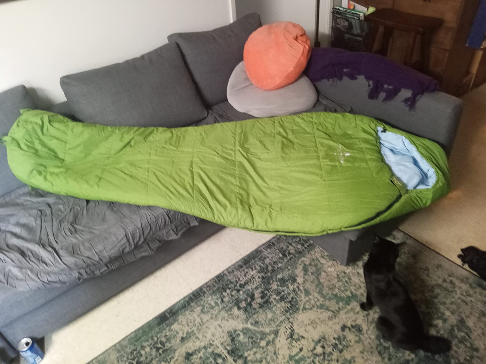 Teton LEEF Lightweight Mummy Sleeping Bag for Camping, Hiking, Backpacking; Cold Weather Option, Compression Sack Included customer photo 1