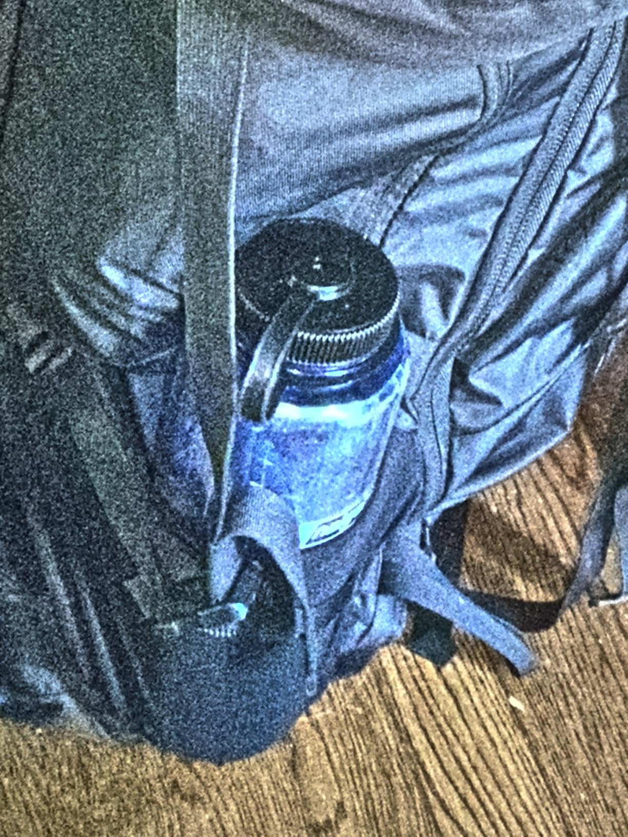 Nalgene Sustain Tritan BPA-Free Water Bottle Made with Material Derived from 50% Plastic Waste, 48 OZ, Wide Mouth, Cosmo customer photo 1