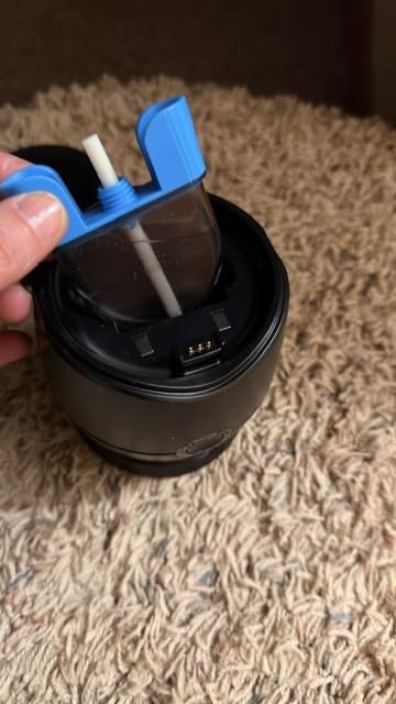 Thermacell E-ZoneGuard Patio Rechargeable Mosquito Repellent, 5.5-Hr Battery + 12-Hr Refill - Blue customer photo 1
