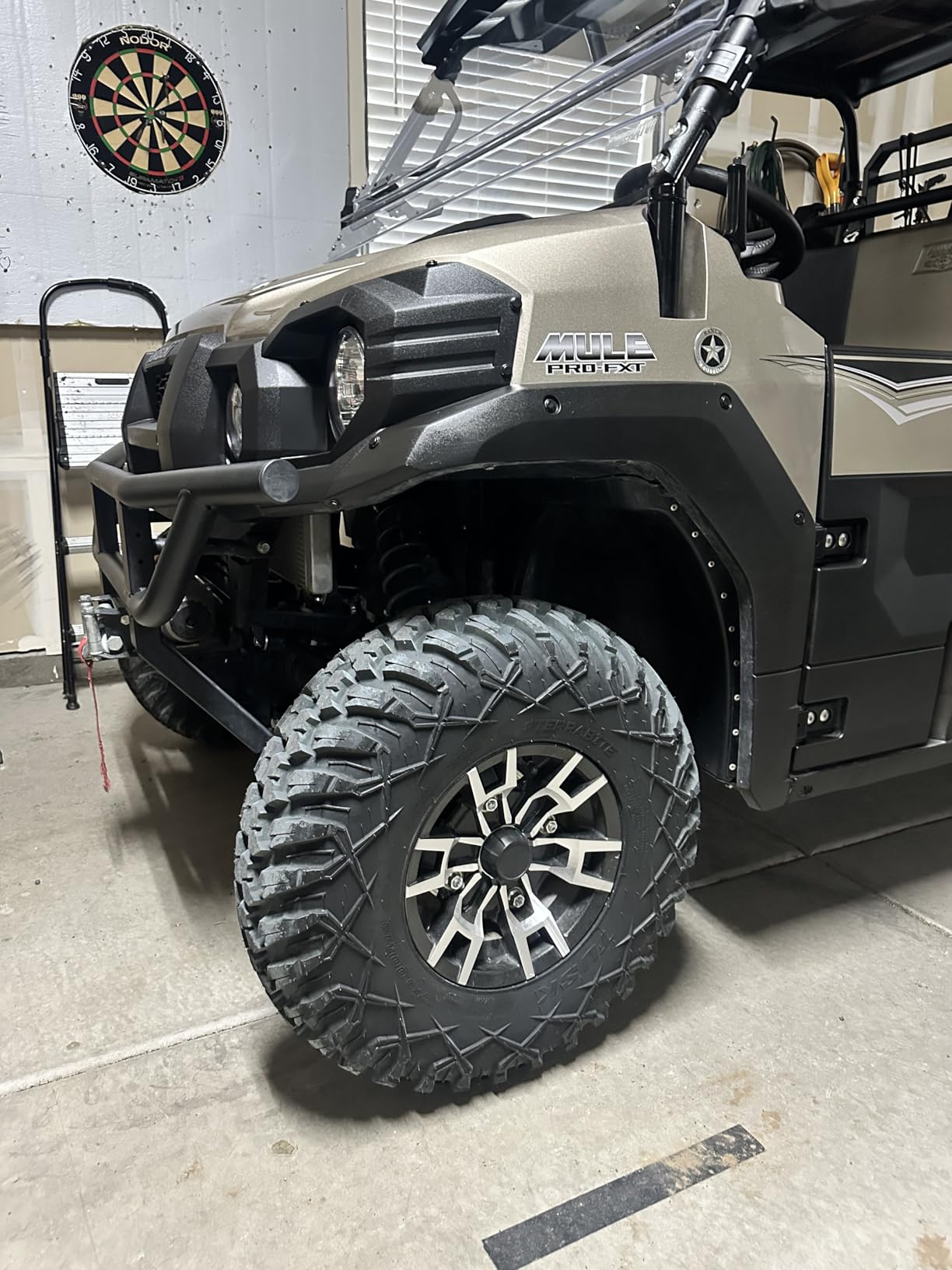 Tusk Terrabite Set of 4 UTV/ATV Tires – 27x9-12 Front & 27x11-12 Rear – 8-Ply Rated Radial Construction, ¾″ Deep Tread, Medium-Hard Terrain, High Load Capacity, Heavy Duty Sidewall Tread Armor customer photo 2