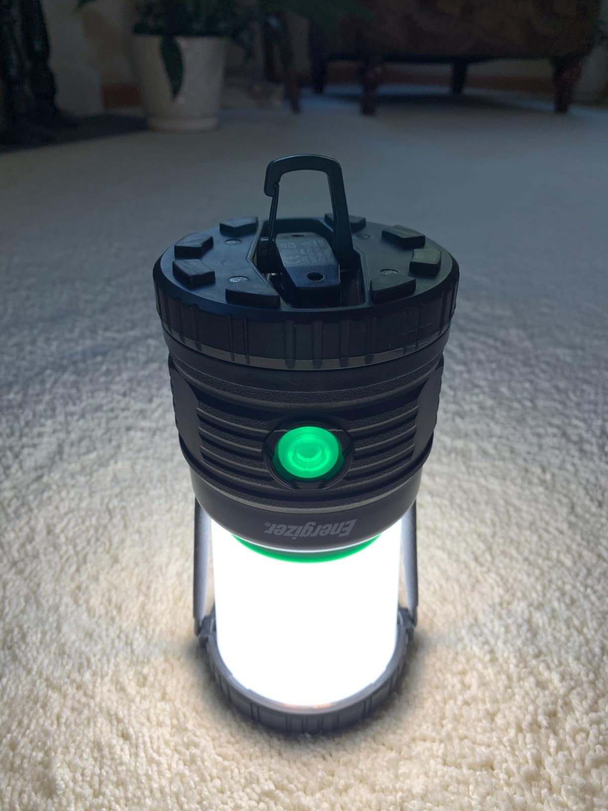 Energizer LED Camping Lantern X1000, Water Resistant Tent Light | Emergency light when needed, led lantern rechargeable, 360° light, 3 modes, USB out customer photo 1