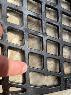 Weber Crafted Dual-Sided Sear Grate | Porcelain-Enameled Cast-Iron Sear Grate; Thick Side for Steakhouse Sear Marks, Thin Side for Delicate Food customer photo 2