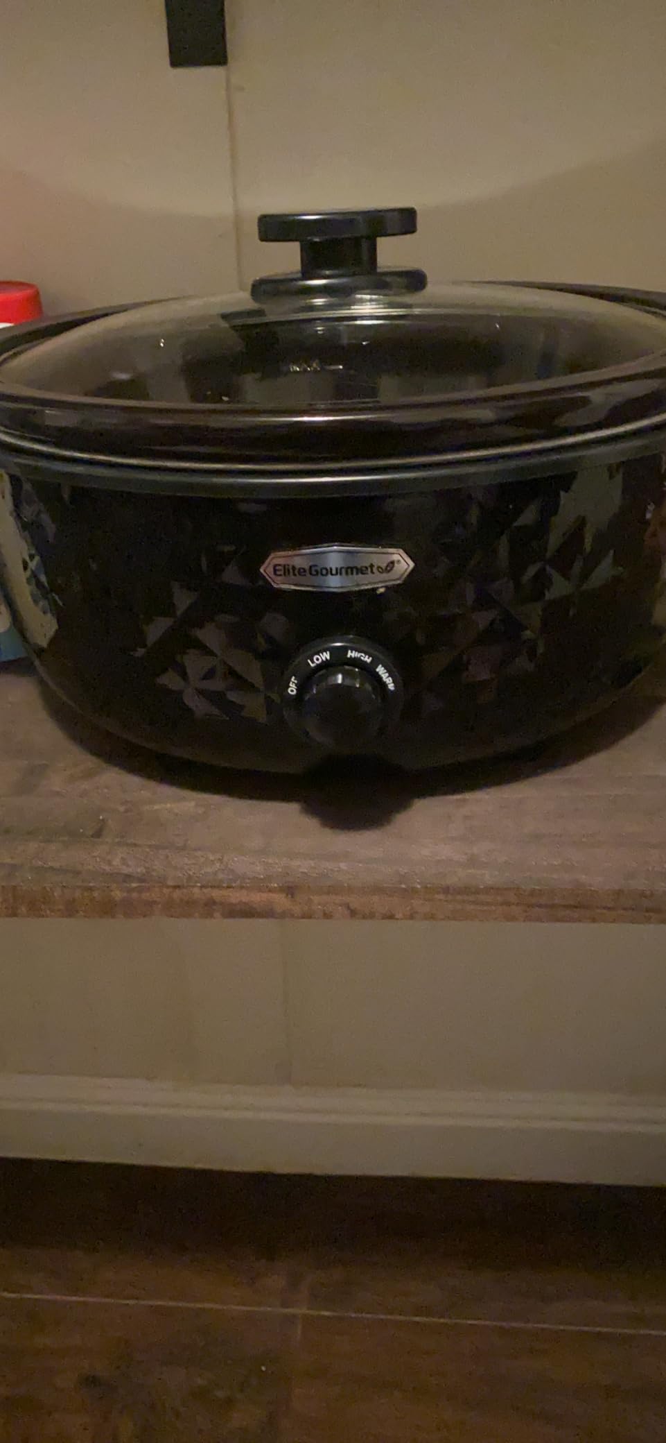 Elite Gourmet MST239X Electric Round Slow Cooker, 2 Qt, Black | Adjustable Temp, Dishwasher-Safe Glass Lid & Crock - Great for Entrees, Sauces, Stews & Dips customer photo 1