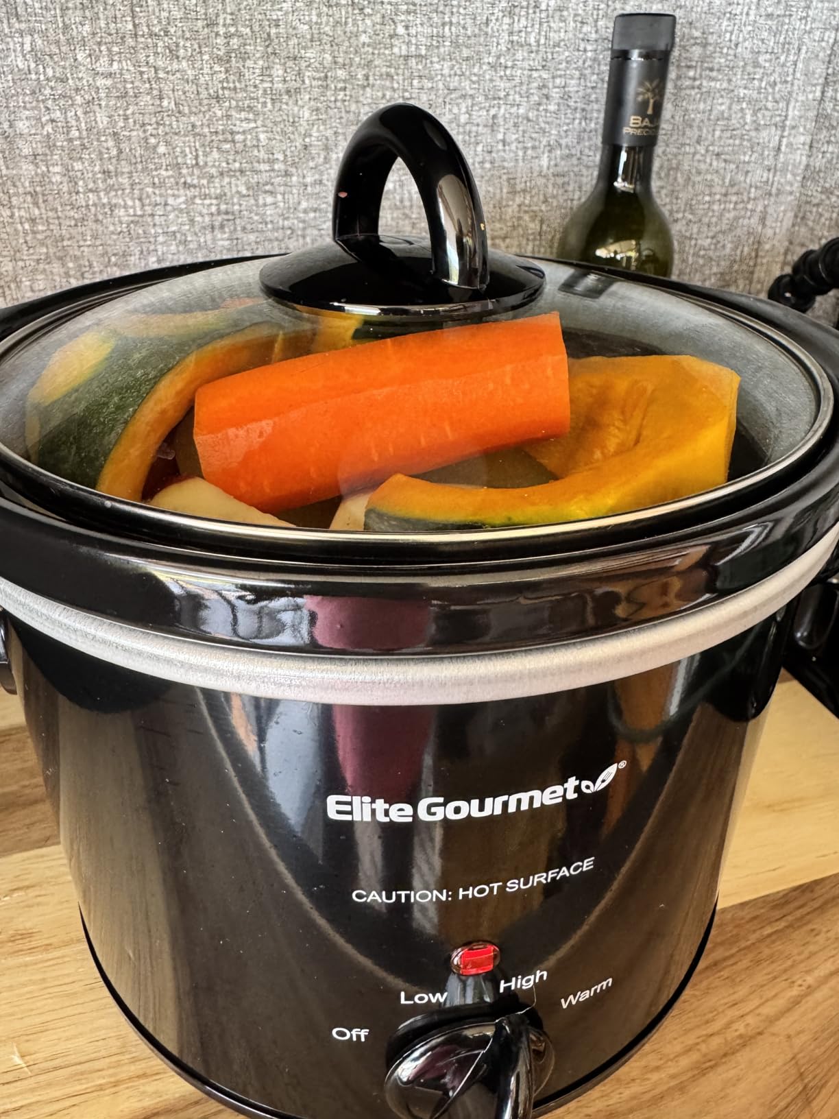 Elite Gourmet MST239X Electric Round Slow Cooker, 2 Qt, Black | Adjustable Temp, Dishwasher-Safe Glass Lid & Crock - Great for Entrees, Sauces, Stews & Dips customer photo 2