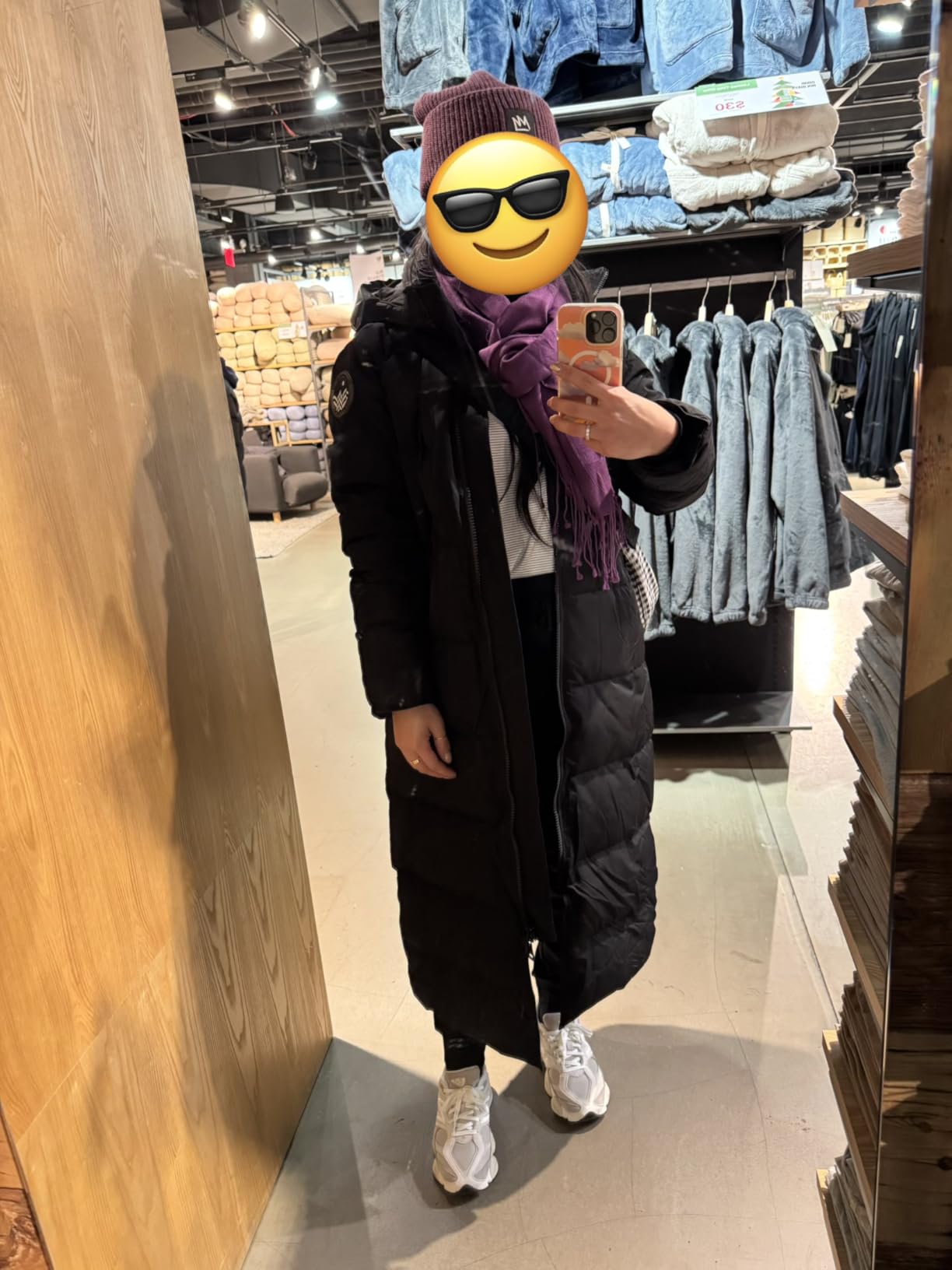 Fitouch Women's Waukee Long Down Coat Parka Jacket | 750+ Fill Power | Full-Length customer photo 2