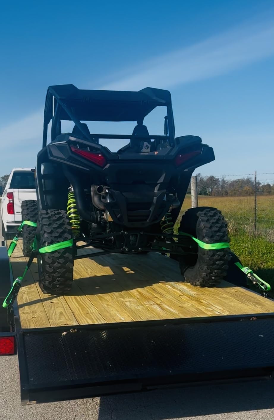 Rhino USA Car Hauler Tie Down Straps (4-Pack) - 2inx8ft Lasso with J Hooks customer photo 1