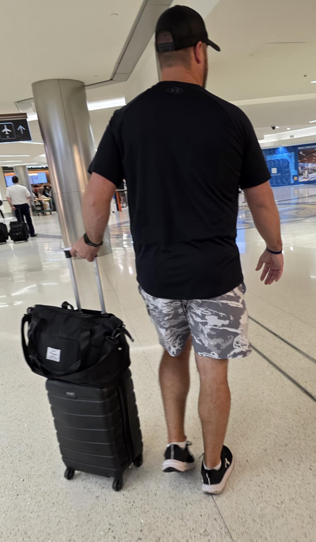 Travel Tote Bags For Women, Carry On Duffel Bag For Airplanes Weekender customer photo 2