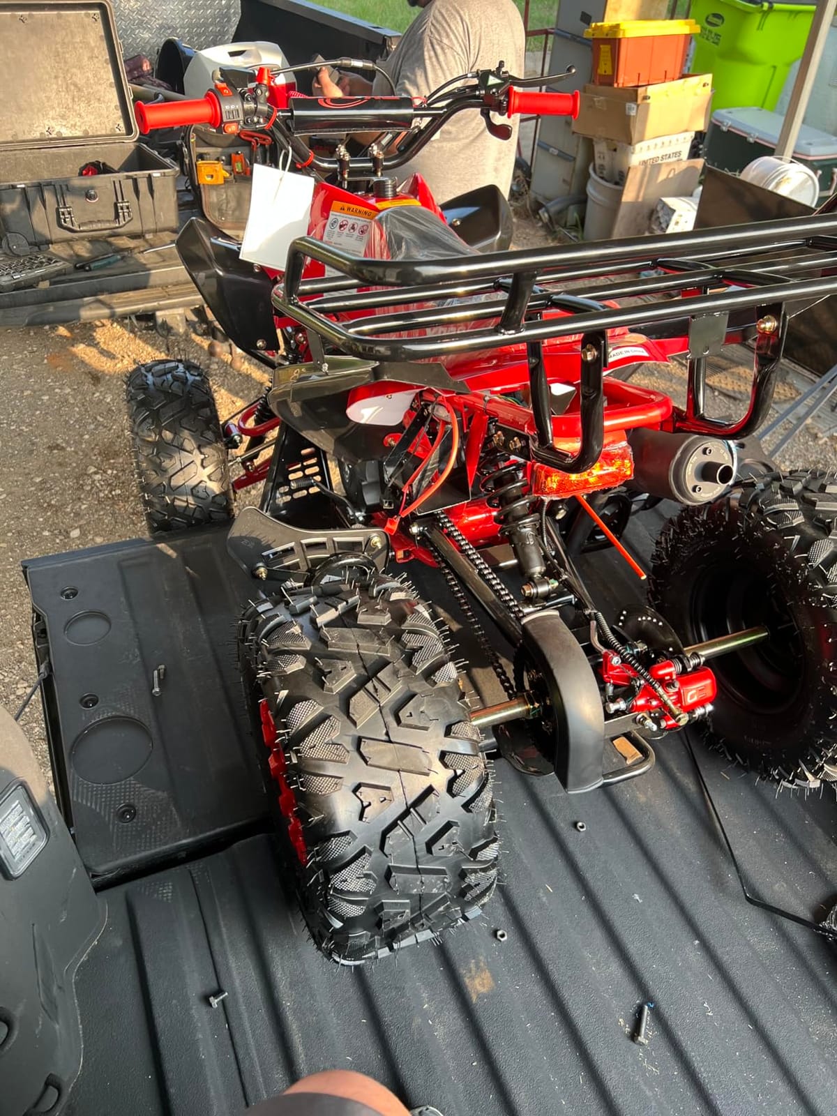 X-PRO Blast 125cc ATV with Automatic Transmission w/Reverse, Big 19