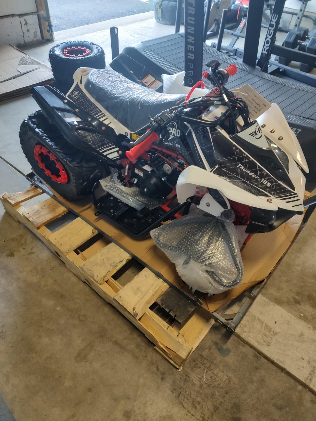X-PRO Blast 125cc ATV with Automatic Transmission w/Reverse, Big 19