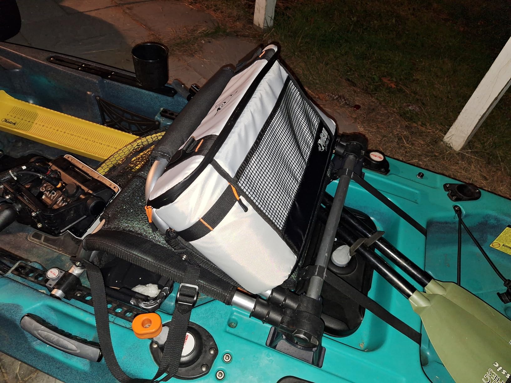 Pelican Exochill Seat 14L Pack Cooler - Perfect for Kayak with Lawn Chair - Soft Cooler with Shoulder Strap - Insulated customer photo 2