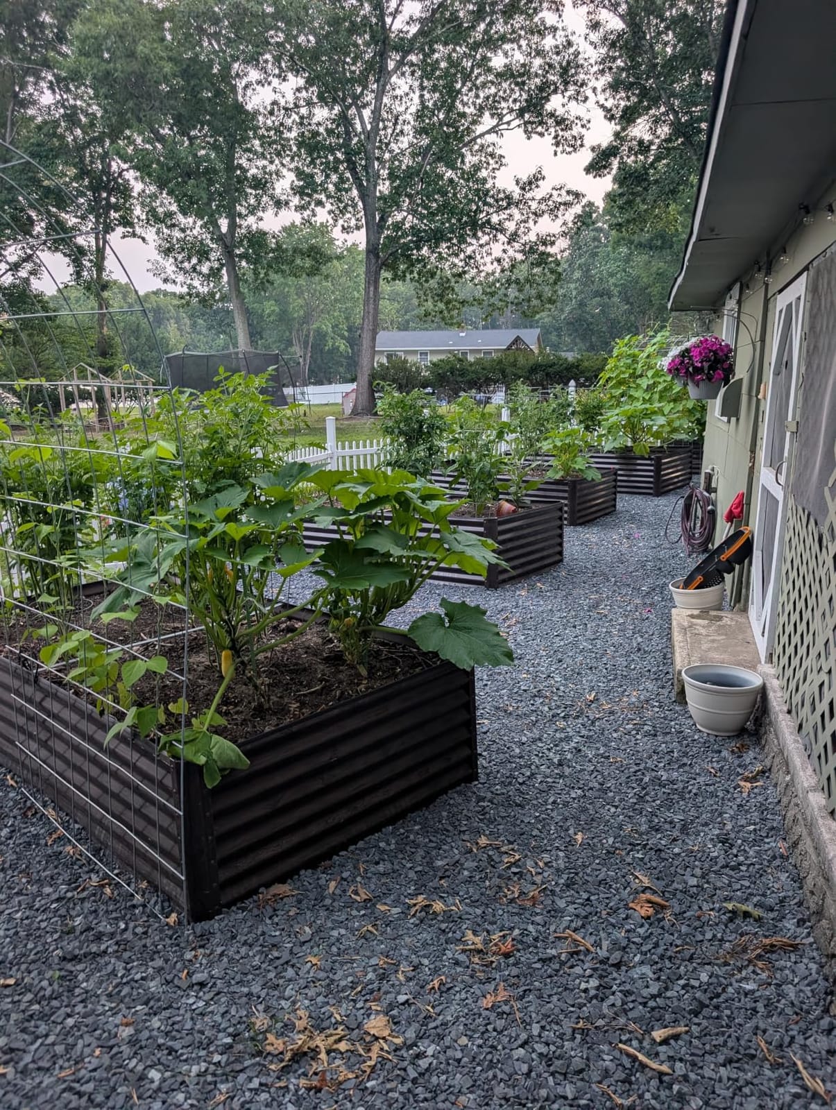 Best Choice Products 8x4x2ft Outdoor Metal Raised Garden Bed, Deep Root Planter Box for Vegetables, Herbs & Flowers, 478-Gallon Capacity - Gray customer photo 2