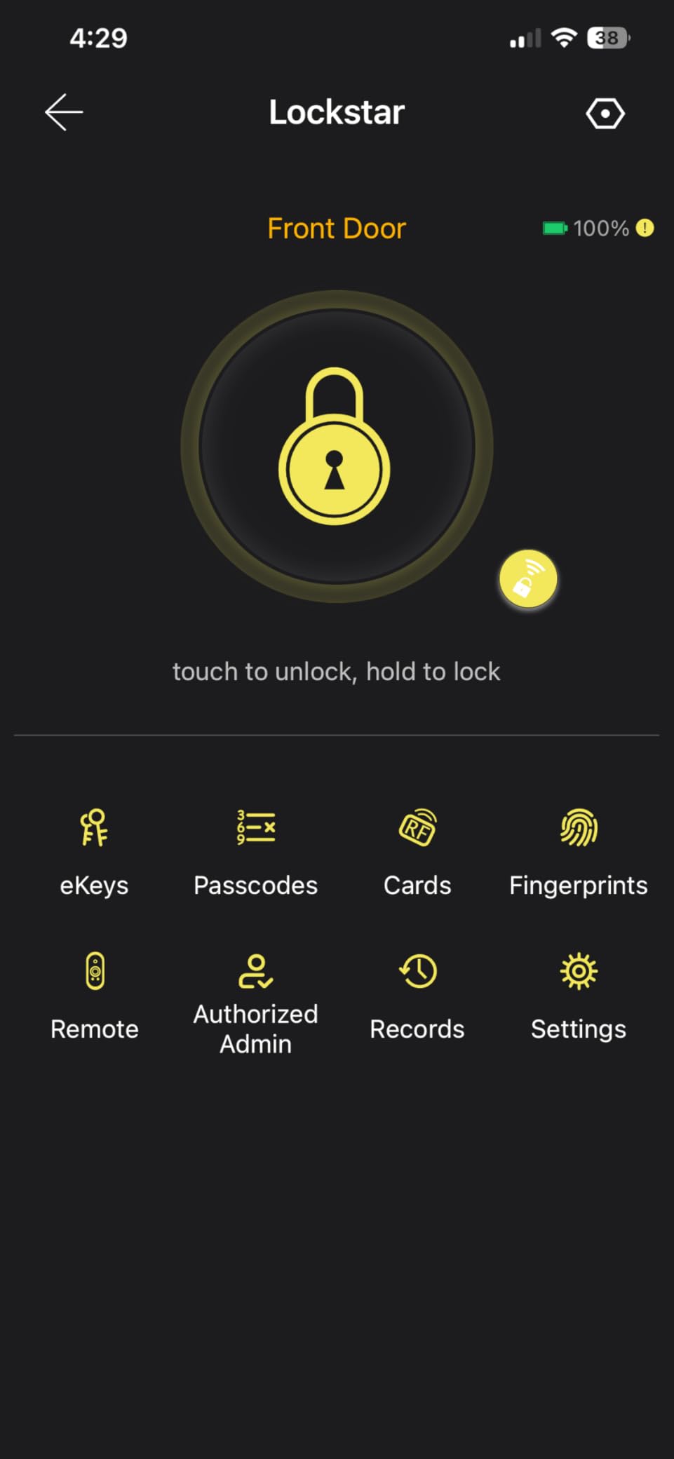 LOCKSTAR Smart Door Lock, Keyless Entry Deadbolt Door Lock, Multiple Entry Methods - APP, Fingerprint Touch ID, Keypad Code, Card FOB, Traditional Key, Smart Home Devices customer photo 2