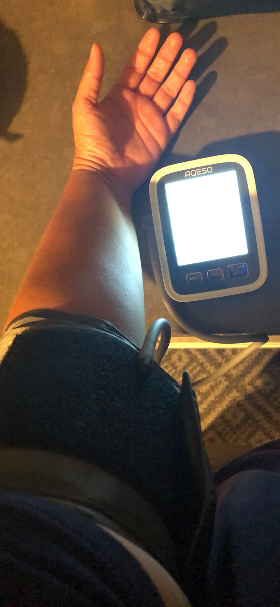Blood Pressure Machine Upper Arm, 2 Size Cuffs Fit Arms from Medium 9