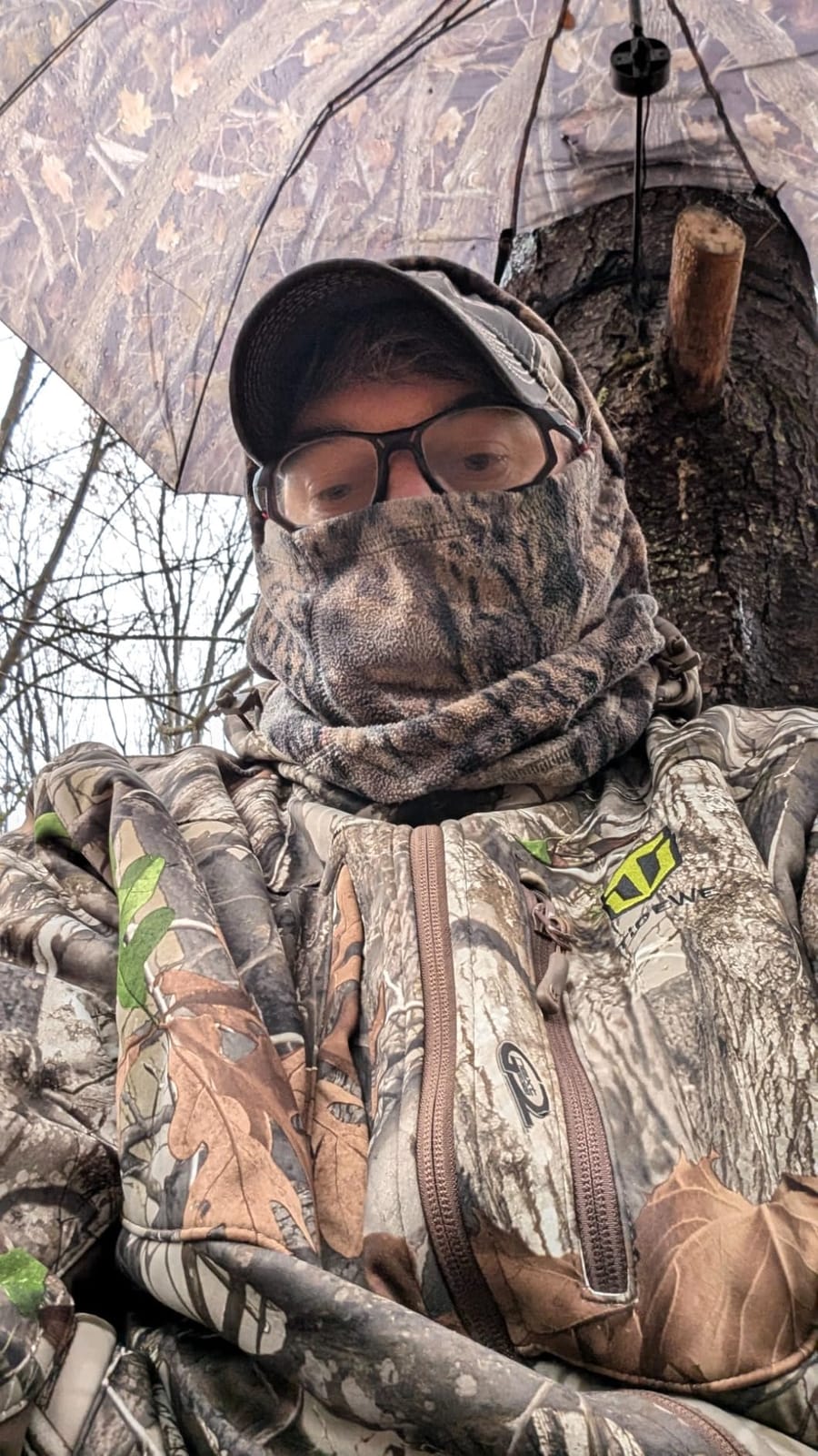 TIDEWE Hunting Clothes for Men with Silent Fabric & Fleece Lining customer photo 2
