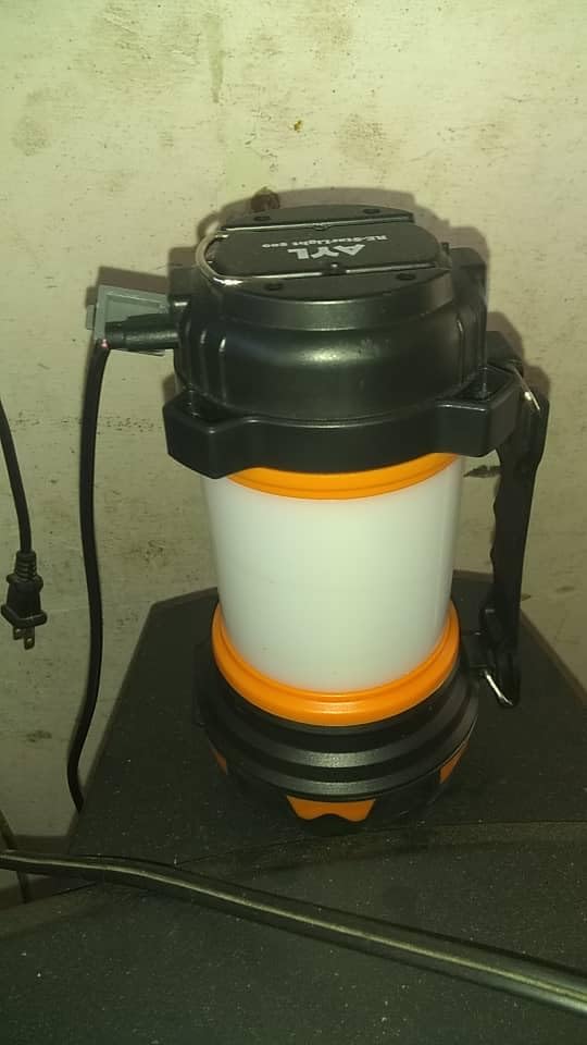 AYL LED Camping Lantern Rechargeable, Super Bright Lantern Flashlight and 360 Degree Illumination, Power Bank, IPX4 Waterproof for Hurricane Emergency Survival, Power Outages, Hiking, Home, Tent Light customer photo 2