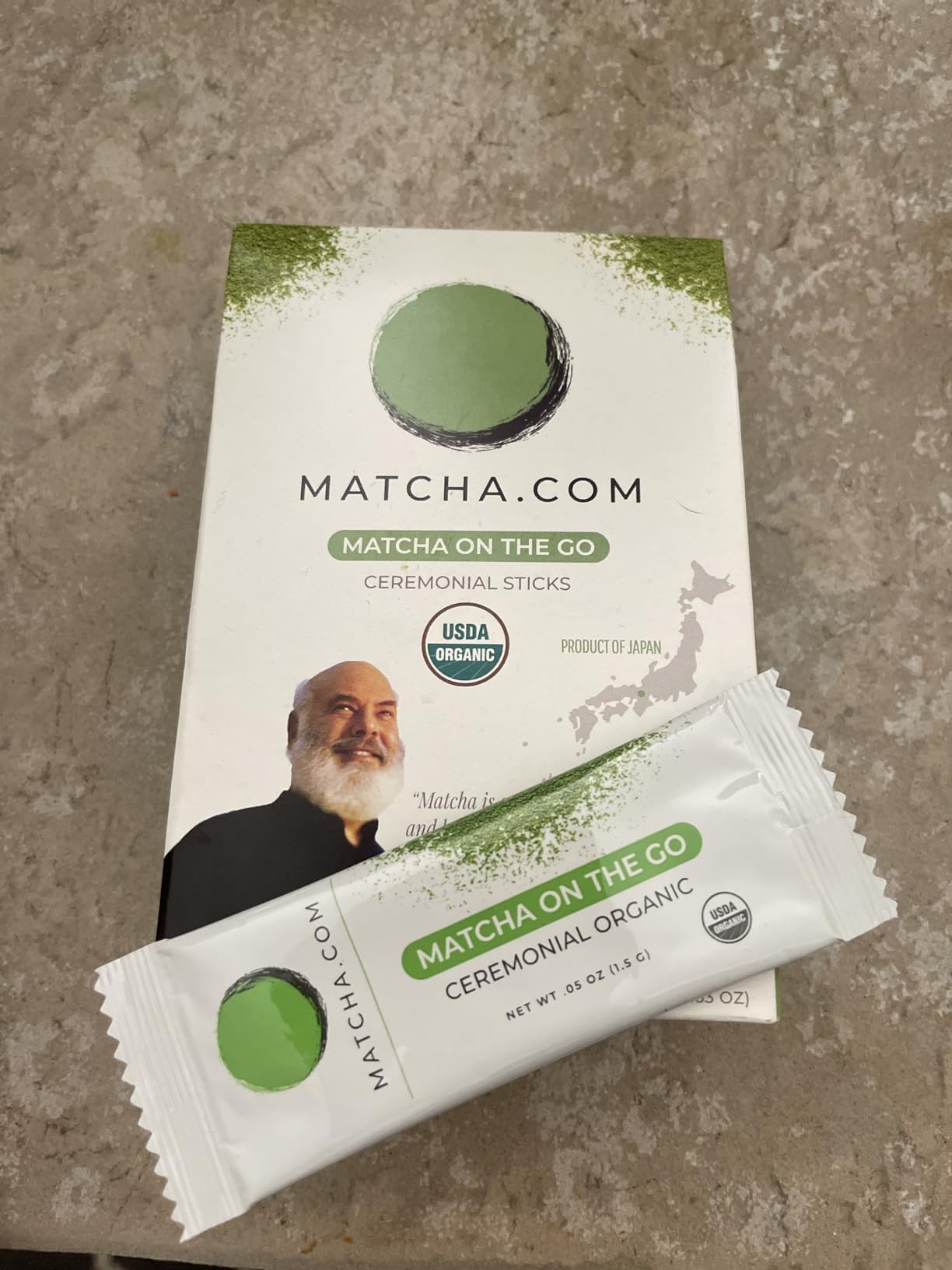 Dr. Weil Matcha Kari Organic Matcha Sticks - Ceremonial Grade - 24 Packets | Single-serve ceremonial grade organic matcha powder sticks, pre-measured for lattes & on-the-go, Japanese, USDA organic customer photo 1