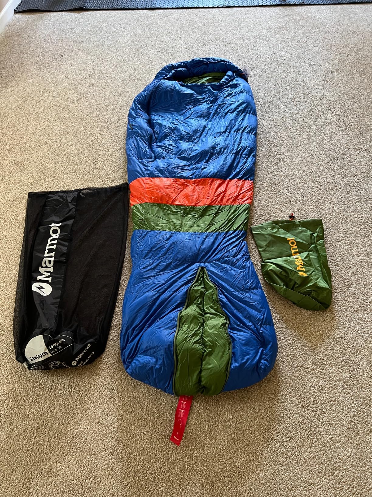 Marmot Men's Sawtooth Sleeping Bag customer photo 1