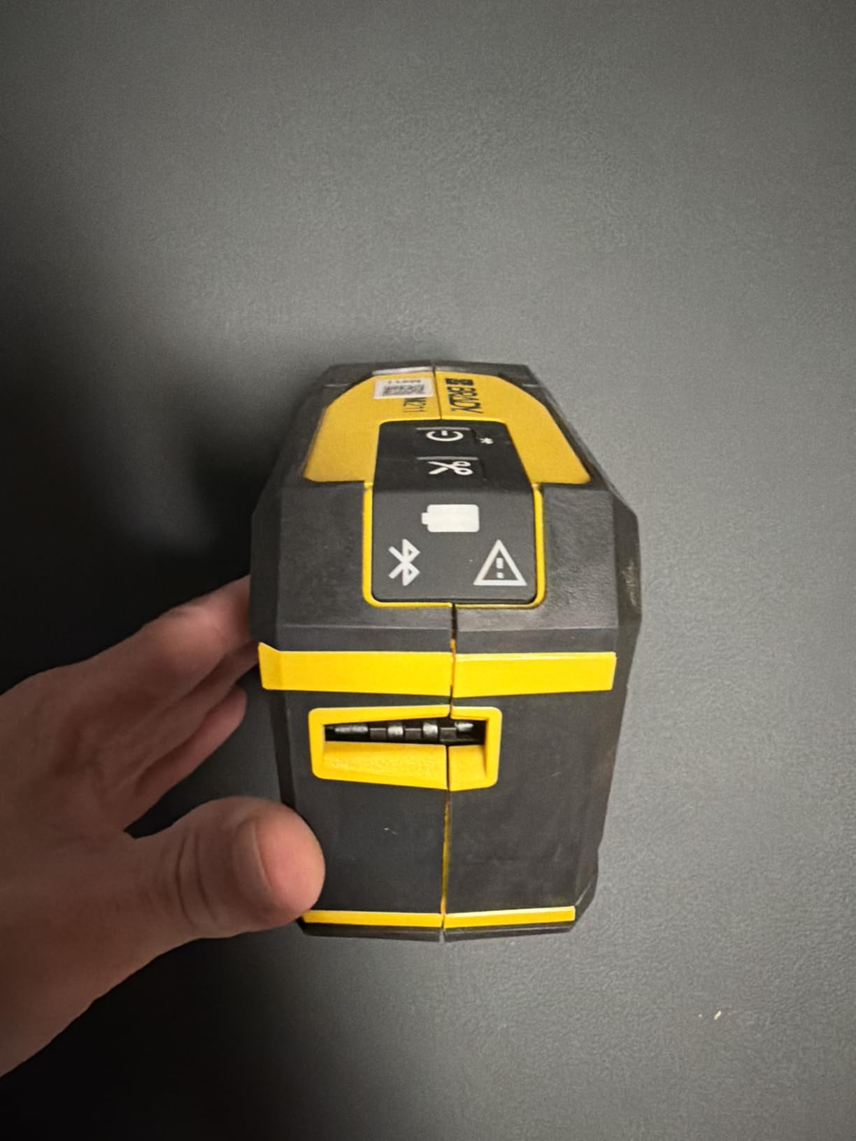 Brady M211 Portable Bluetooth Monochrome Label Printer, Yellow/Black customer photo 1