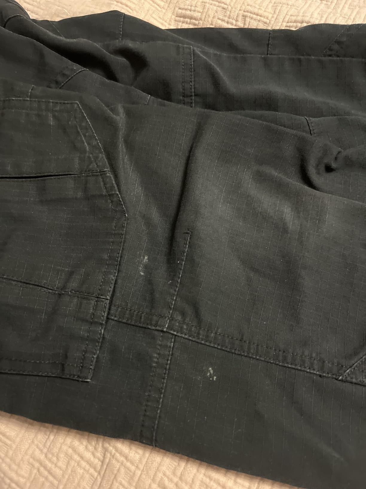 Men's Tactical Pants, Water Resistant Ripstop Cargo Pants, Lightweight EDC Work Hiking Pants, Outdoor Apparel customer photo 2