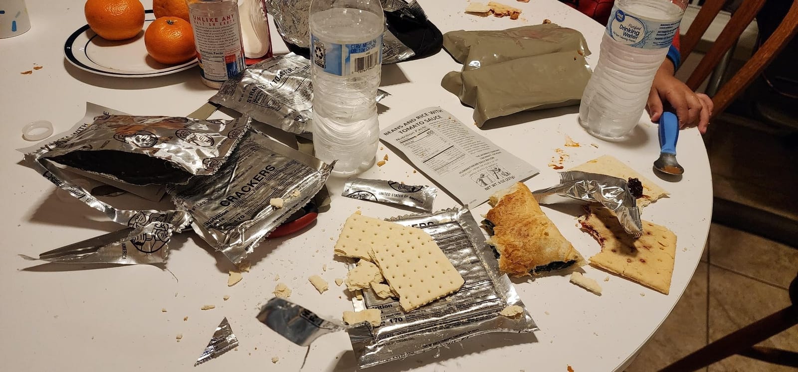 Humanitarian Daily Ration MRE Case, FEMA, 10-Pack, 1/2024 Inspection | Low Sodium FEMA Emergency MRE, Entree & Side Dishes, 10-Pack, 1/2024 Inspection, Camping & Hunting customer photo 2