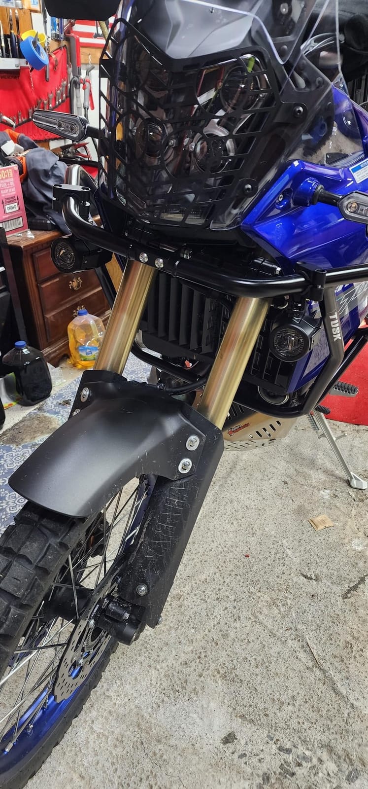 Tusk Crash Bars - Engine Guards Black Compatible with Yamaha TENERE 700 2021-2025 customer photo 2