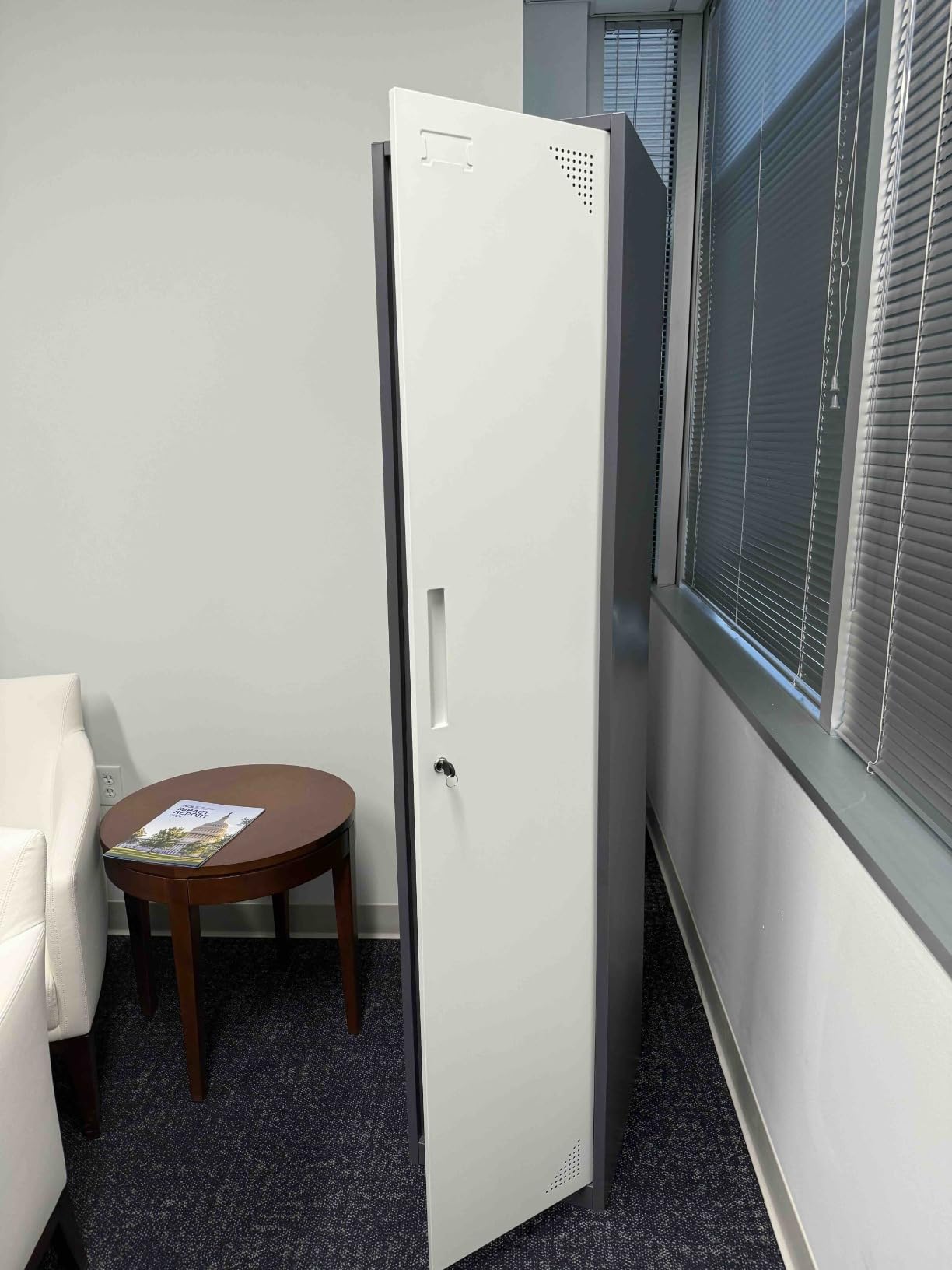 Yizosh Metal Locker with 6 Doors, Tall Steel Storage Lockers for Employees - 71
