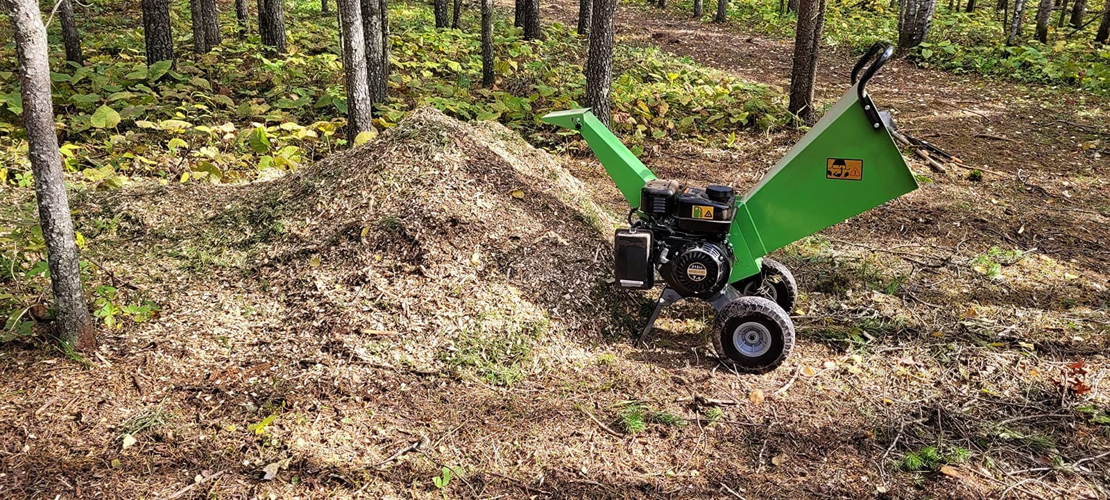 R30 Wood Chipper 7HP Gas Powered, 3
