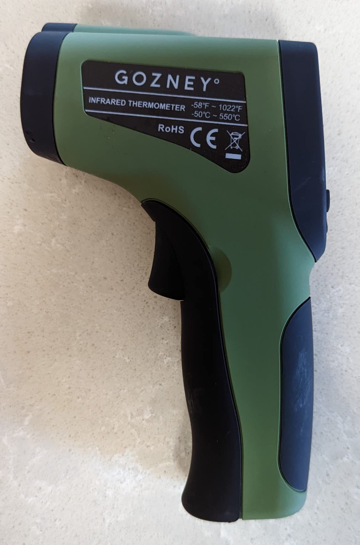 Gozney Infrared Thermometer with Built-in Laser and LED Screen customer photo 1
