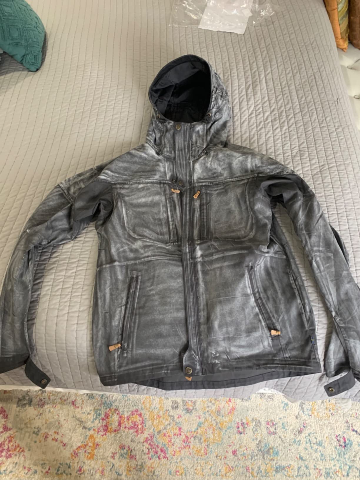 Skogso Men's Jacket - Water and Wind Resistant, Adaptable w/Greenland Wax, Breathable - Hiking, Trekking customer photo 1