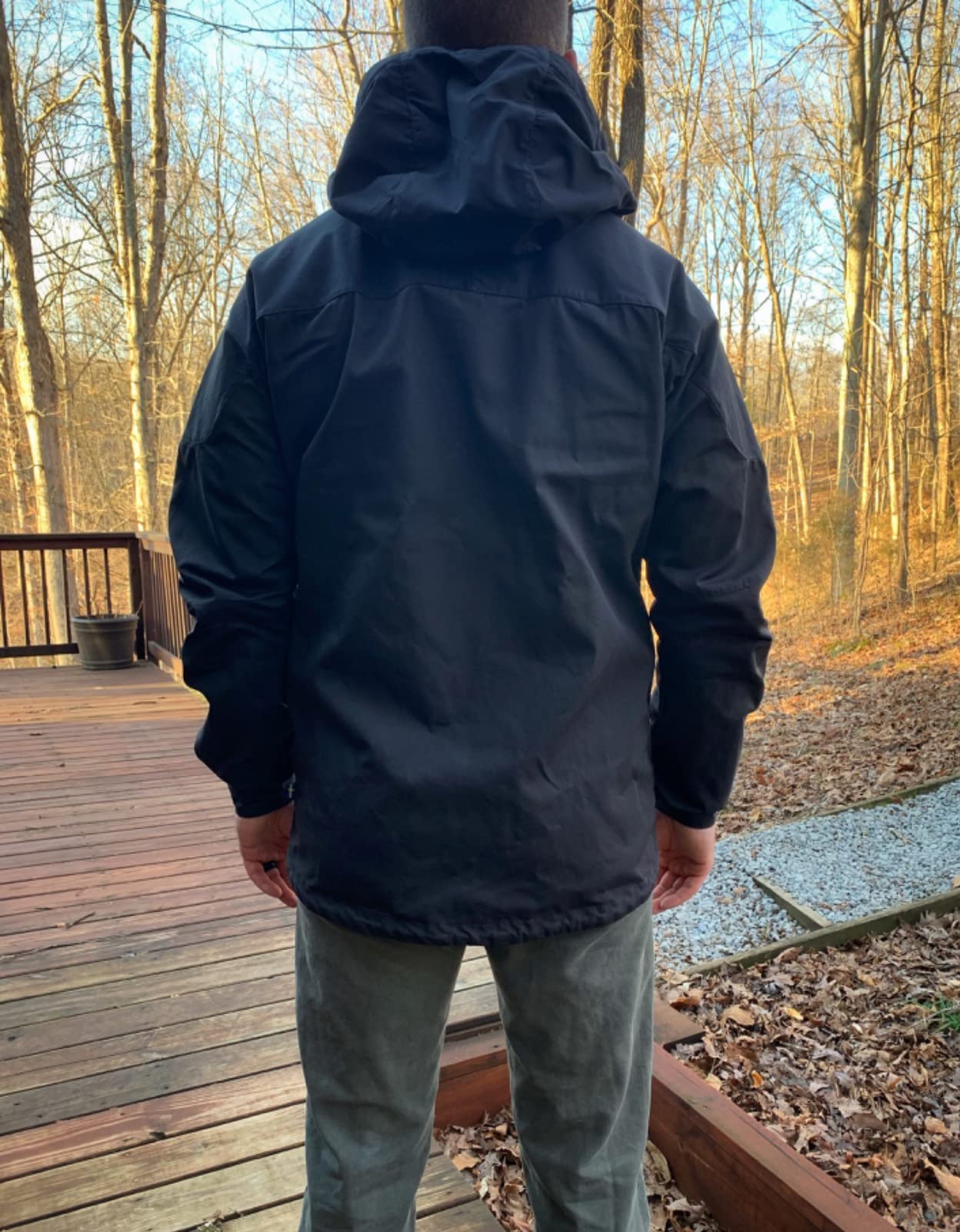 Skogso Men's Jacket - Water and Wind Resistant, Adaptable w/Greenland Wax, Breathable - Hiking, Trekking customer photo 2