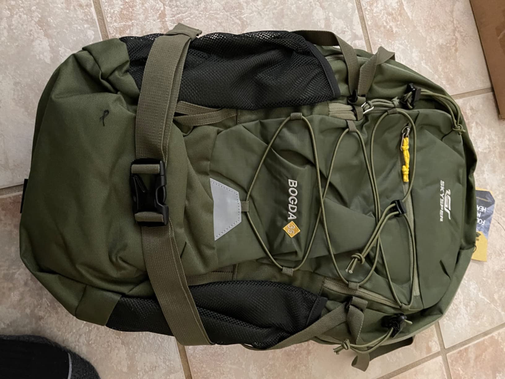 Hiking Backpack for Men Women, 35L Lightweight Travel Daypack, Outdoor Camping Back Pack with Multiple Compartments customer photo 2