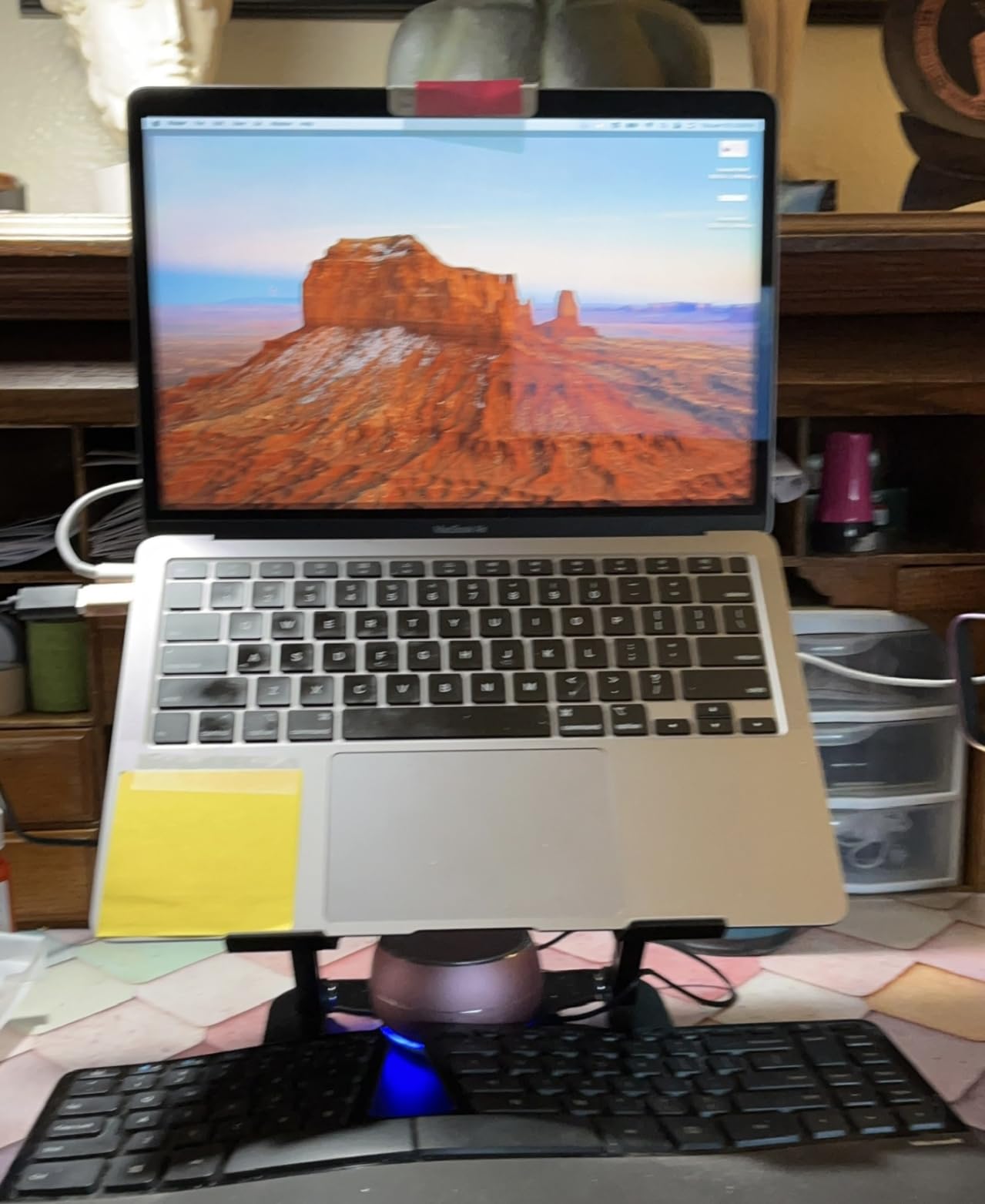 JOIOT Adjustable Aluminum Laptop Stand, Ergonomic Riser for 11-16