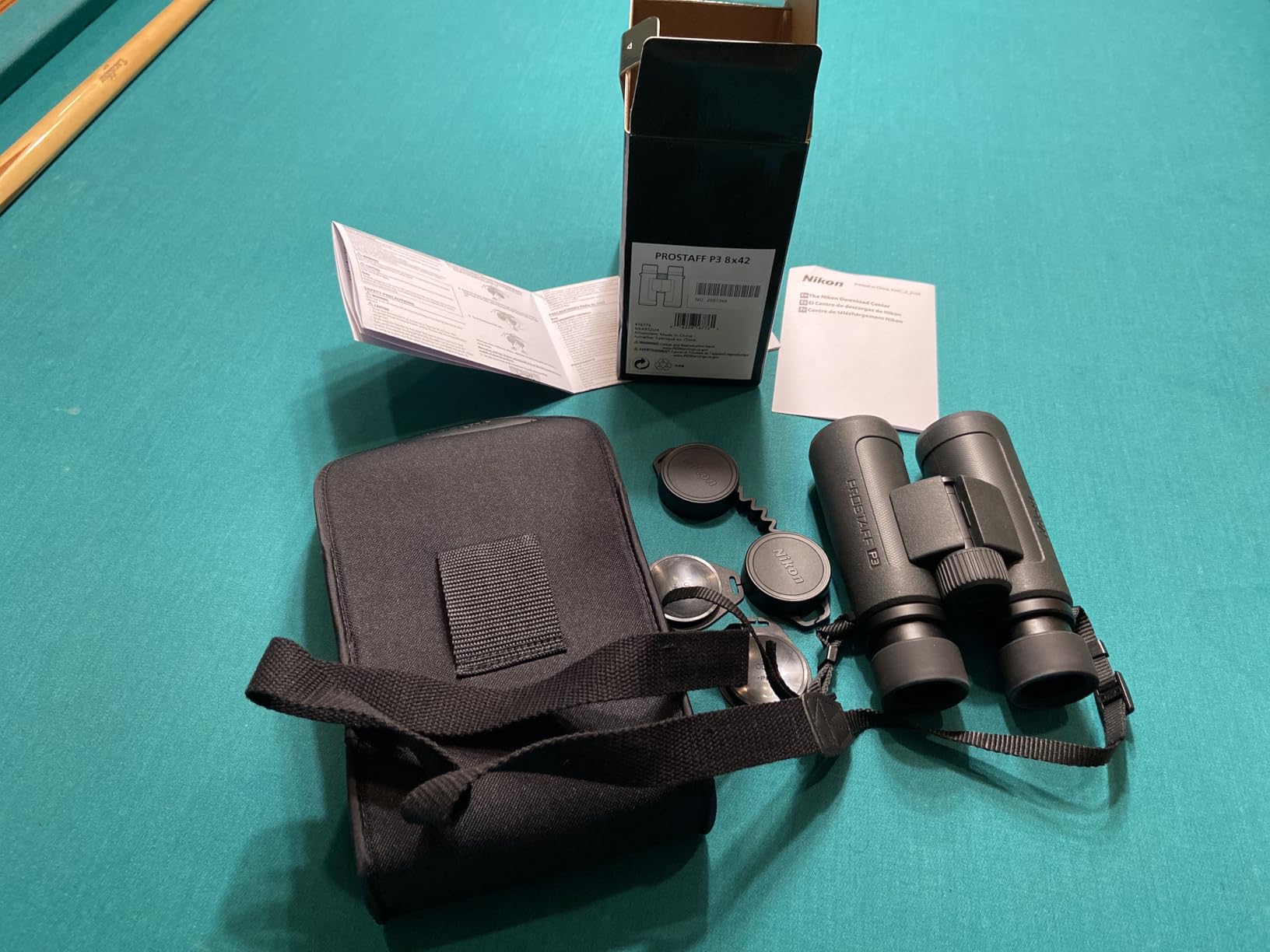 Nikon PROSTAFF P3 8x42 Binocular | Waterproof, Fogproof, Rubber-Armored Full-Size Binocular, Wide Field of View & Long Eye Relief | Official Nikon USA Model customer photo 1