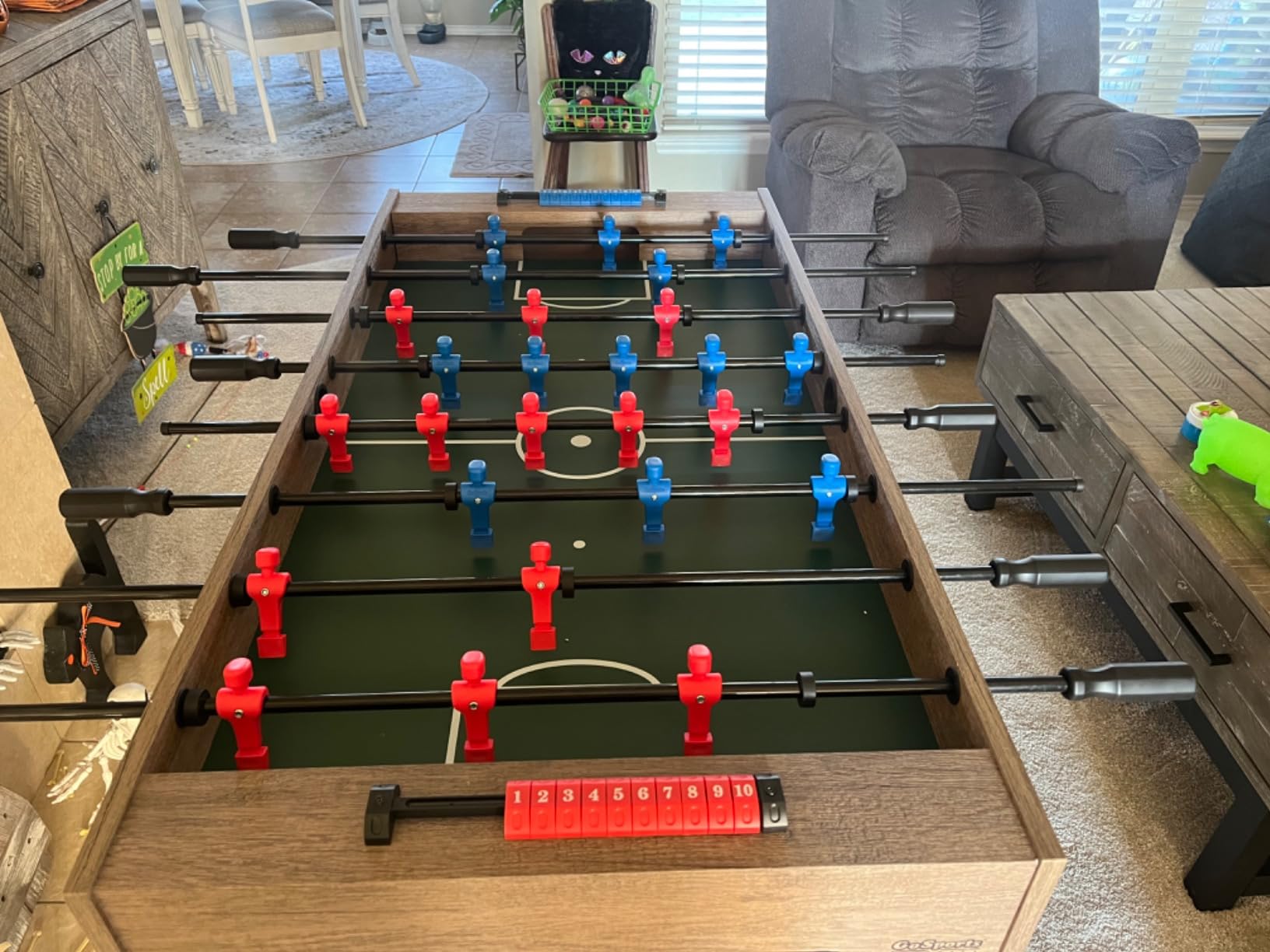GoSports 48 Inch Foosball Table for Home, Office or Game Room - Choose Color customer photo 1