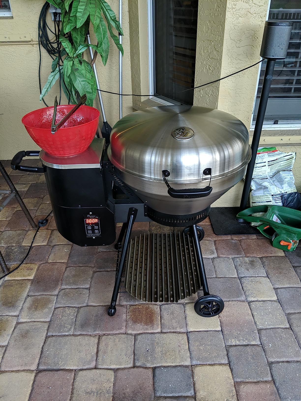 Pellet Grill RT-B380 Bullseye, BBQ, Outdoor, and Electric Pellet Smoker Grill, Electric Smokers, Uses 100% Wood Pellets for Ribs, Brisket, Chicken, Sear, Smoke customer photo 2