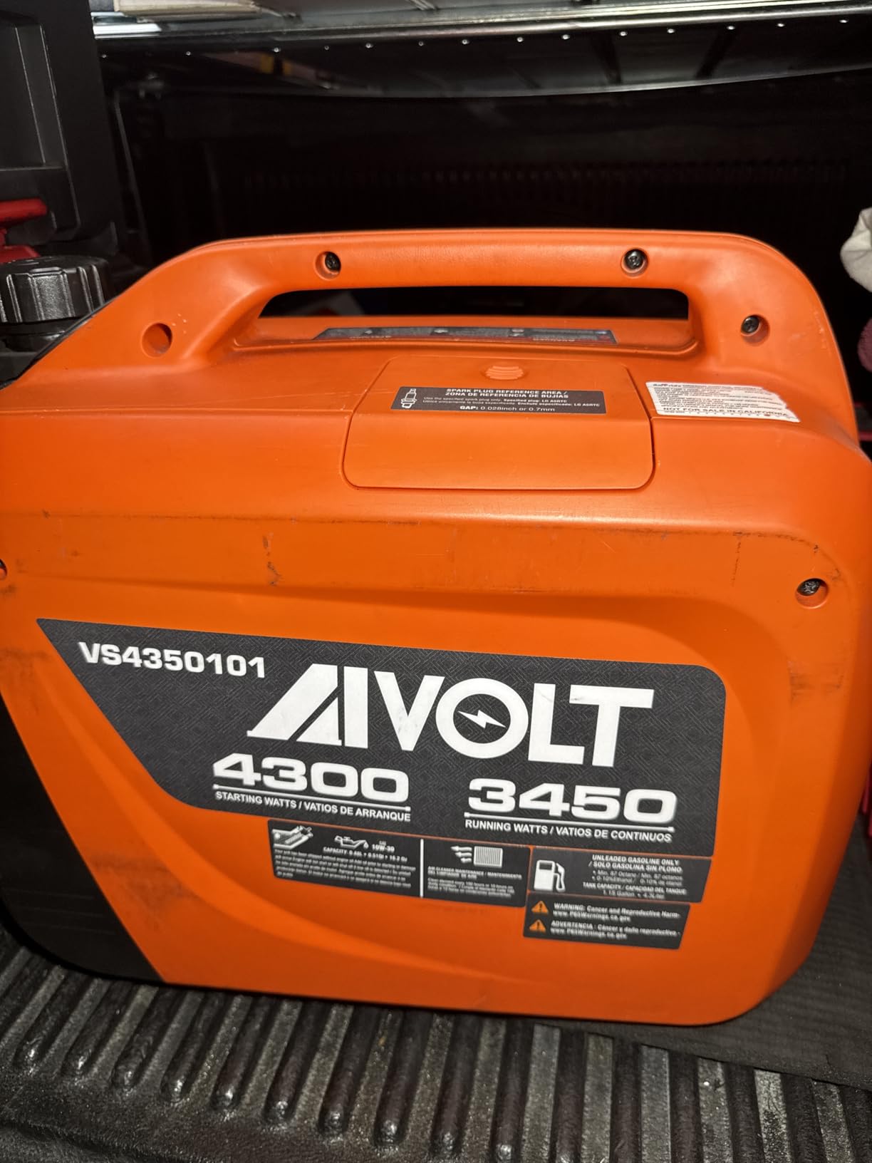 AIVOLT 1600W Super Quiet Inverter Generator 28lbs Portable for Camping customer photo 1