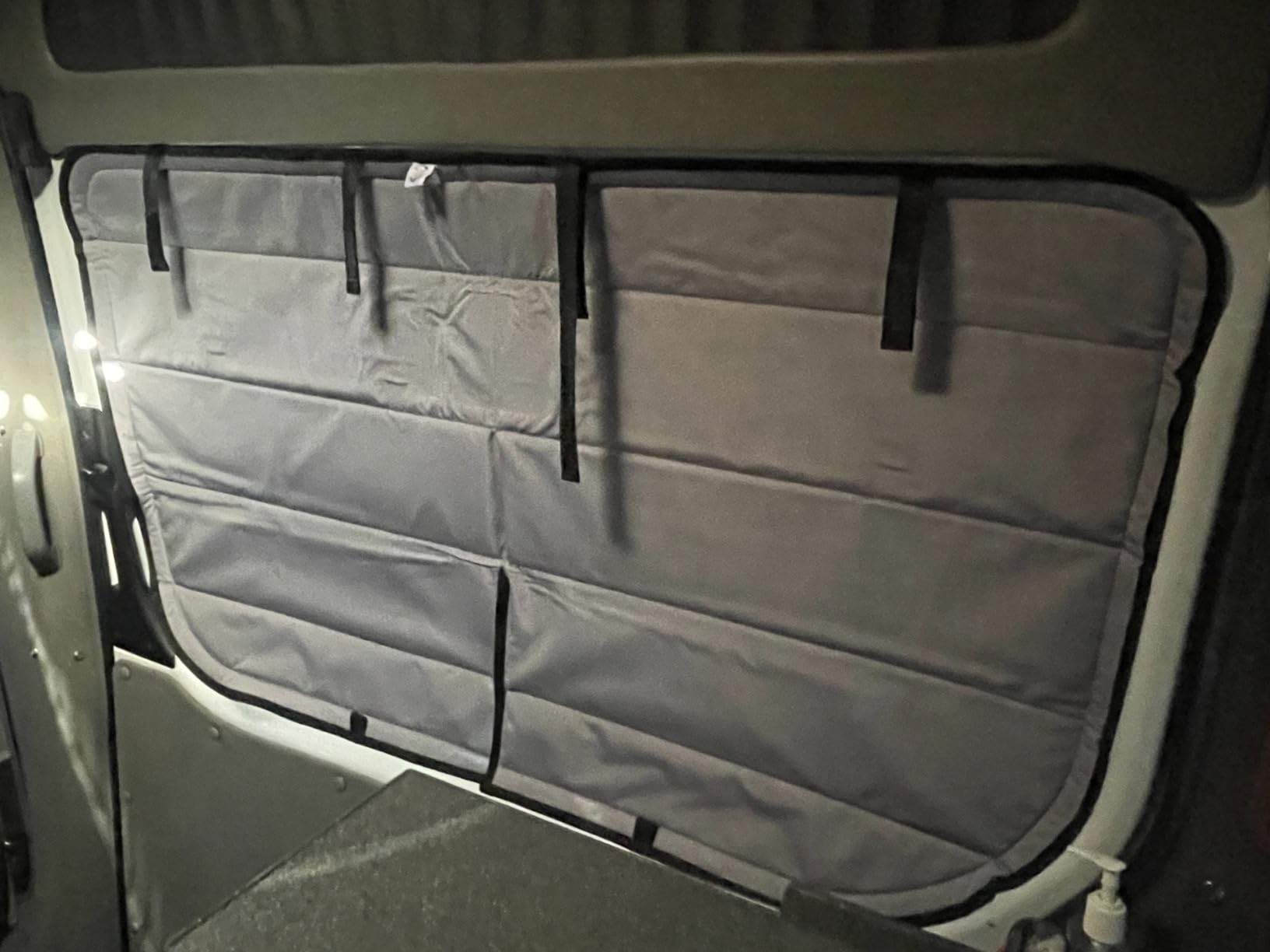 Living in a Bubble Insulated Blackout Front Window Covers for Mercedes Benz Sprinter, Campervan Accessories, Vanlife Must Have Sun Shades and Van Life Essentials (Pair) (Sprinter 2007-2018 (NCV3)) customer photo 1