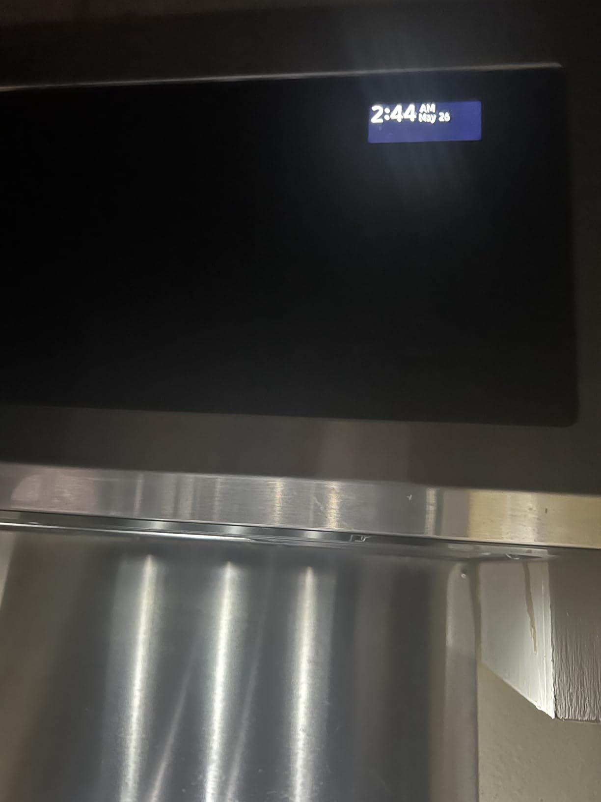 SAMSUNG 1.1 Cu Ft Smart SLIM Over the Range Microwave Oven w/ 550 CFM Hood Vent, Wi-Fi, Voice Control, LED Light Bar, Sensor Cook, 1100 Watt, ME11A7710DS/AA, Fingerprint Resistant Stainless Steel customer photo 2