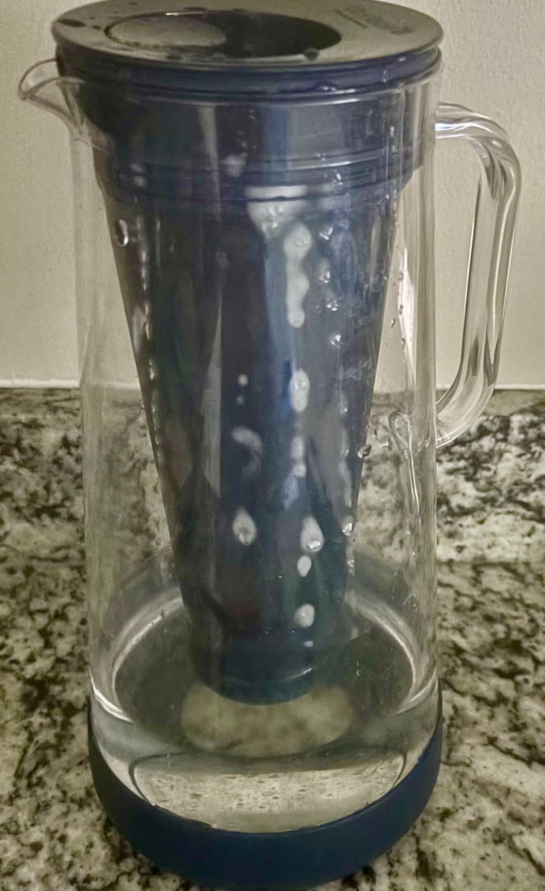 LifeStraw Home Water Filter Pitcher, 10-Cup, Stormy Blue, BPA Free customer photo 1
